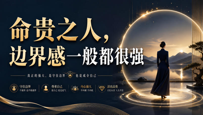 付费文章：命贵之人，边界感一般都很强-知享资源网