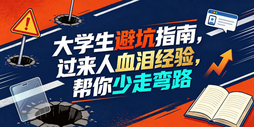 某公众号付费文章：大学生避坑指南，过来人血泪经验，帮你少走弯路-知享资源网