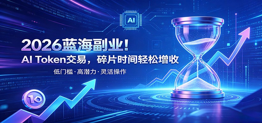AI Token算力赛道！普通人可入局的数字副业，零门槛快速起步-知享资源网