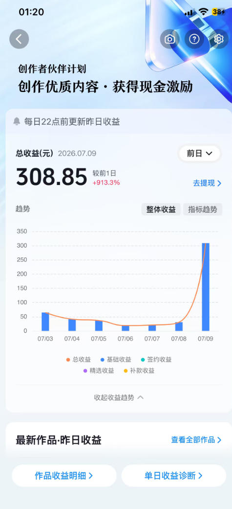 图片[3]-抖音某大佬的AI育儿真人短剧项目，吃伙伴计划+分成计划+光合计划+商单收徒等，单条收益几张-知享资源网