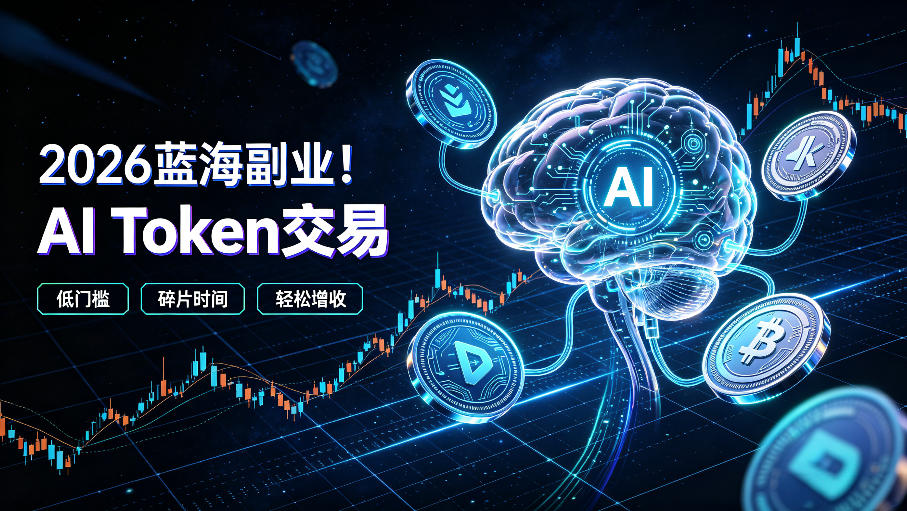 2026全新风口副业｜AI智能Token交易，空闲时间轻松 賺 收益，无需全天盯盘【揭秘】-知享资源网