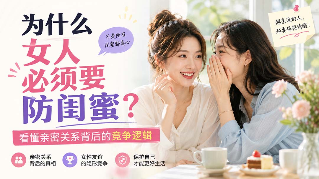 （20114期）付费文章：为什么女人必须要防闺蜜？看懂亲密关系背后的竞争逻辑-知享资源网