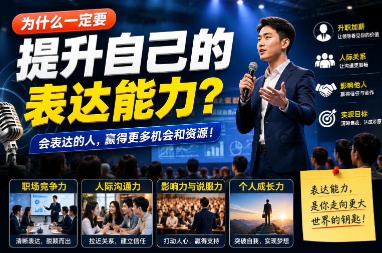 付费文章：为什么一定要提升自己的表达能力？-知享资源网