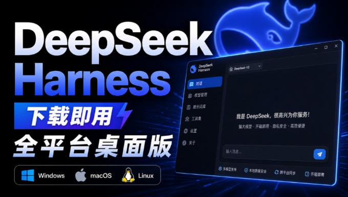 Github上近20万Stars，Harness现在可以双击运行使用了，Harness全平台桌面版-知享资源网