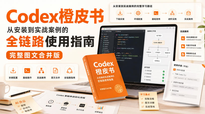Codex橙皮书，从安装到实战案例的全链路使用指南，完整图文合并版-知享资源网