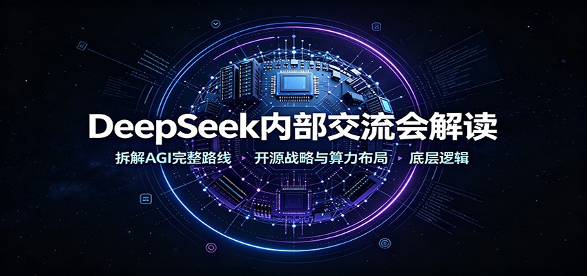 DeepSeek内部交流会解读：拆解AGI完整路线，开源战略与算力布局底层逻辑-知享资源网